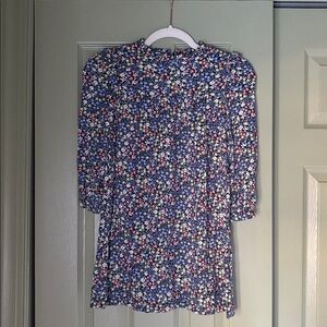 GAP Kids Navy Floral Dress
